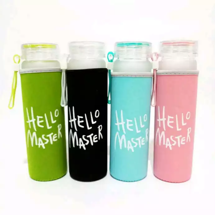 Botol Hello Master 500ml + Pouch