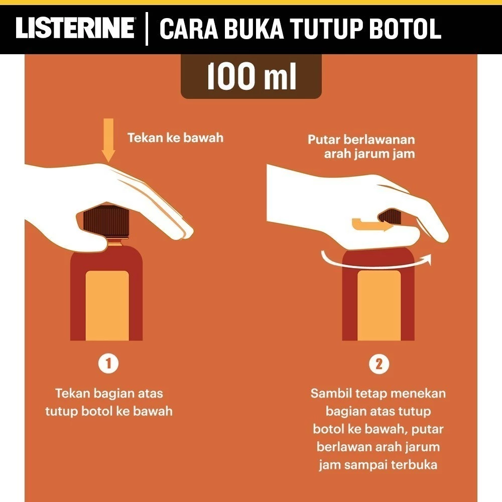 Listerine Antiseptic Mouthwash - Siwak 100ml Listerine Antiseptic Mouthwash - Siwak 100ml