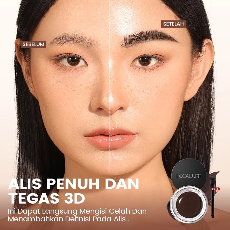 Focallure Brow Gel Cream (FA23) 4gr - 02 Chocolate