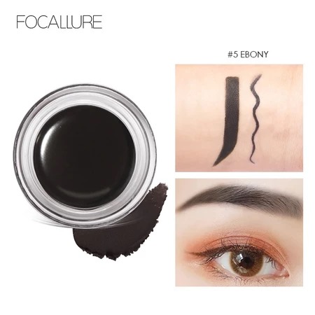 Focallure Brow Gel Cream (FA23) 4gr - 05 Ebony Focallure Brow Gel Cream (FA23) 4gr - 05 Ebony