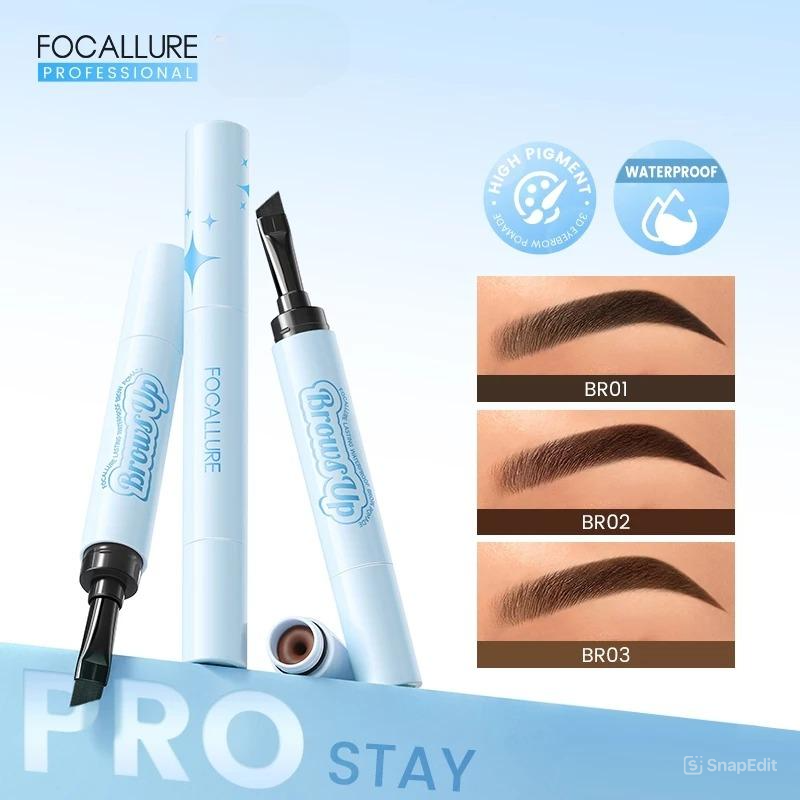 Focallure Lasting Waterproof Brow Pomade (FA-E23) 1.4gr - BR01 Black Tea