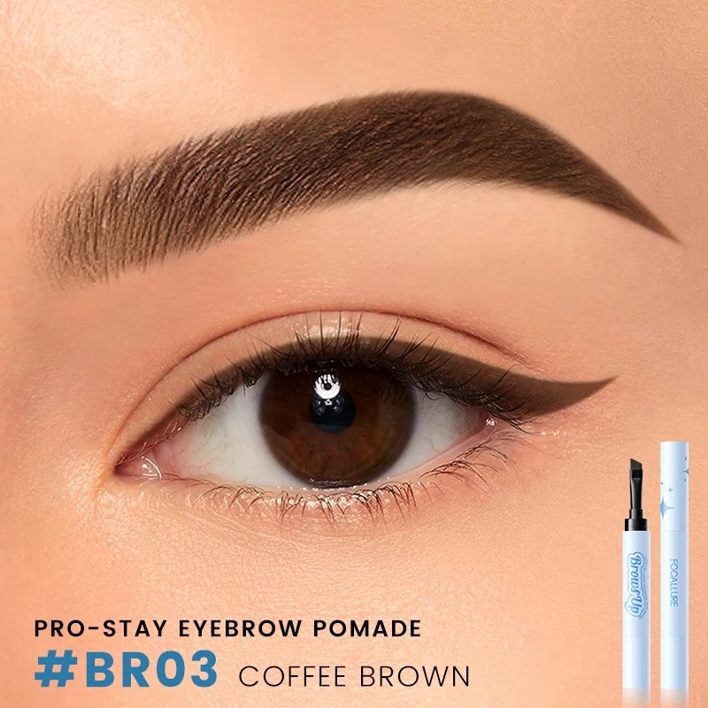 Focallure Lasting Waterproof Brow Pomade (FA-E23) 1.4gr - BR03 Coffee Brown Focallure Lasting Waterproof Brow Pomade (FA-E23) 1.4gr - BR03 Coffee Brown