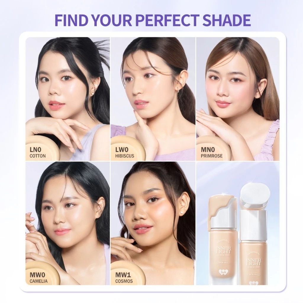 BNB Barenbliss Bloomdew Inner Light Serum Tint SPF30 PA+++ 30ml - MN0 Primrose