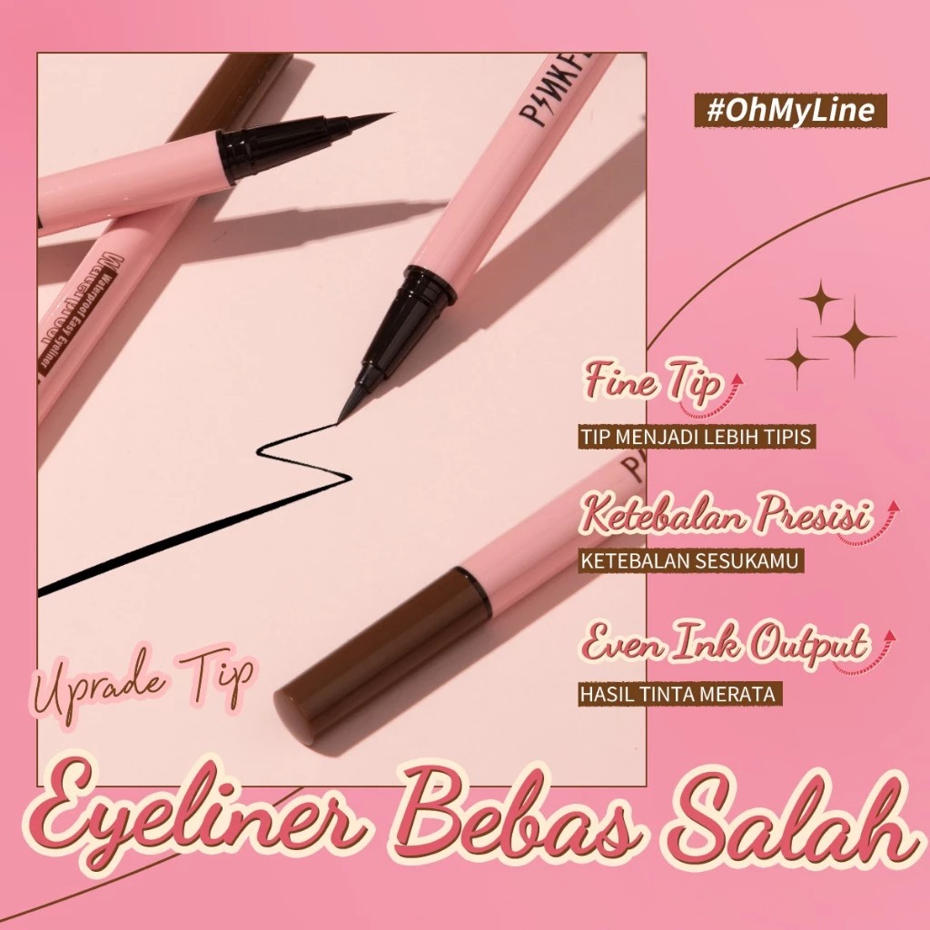 Pinkflash Waterproof Easy Eyeliner Pen PF-E01 - B01 Black
