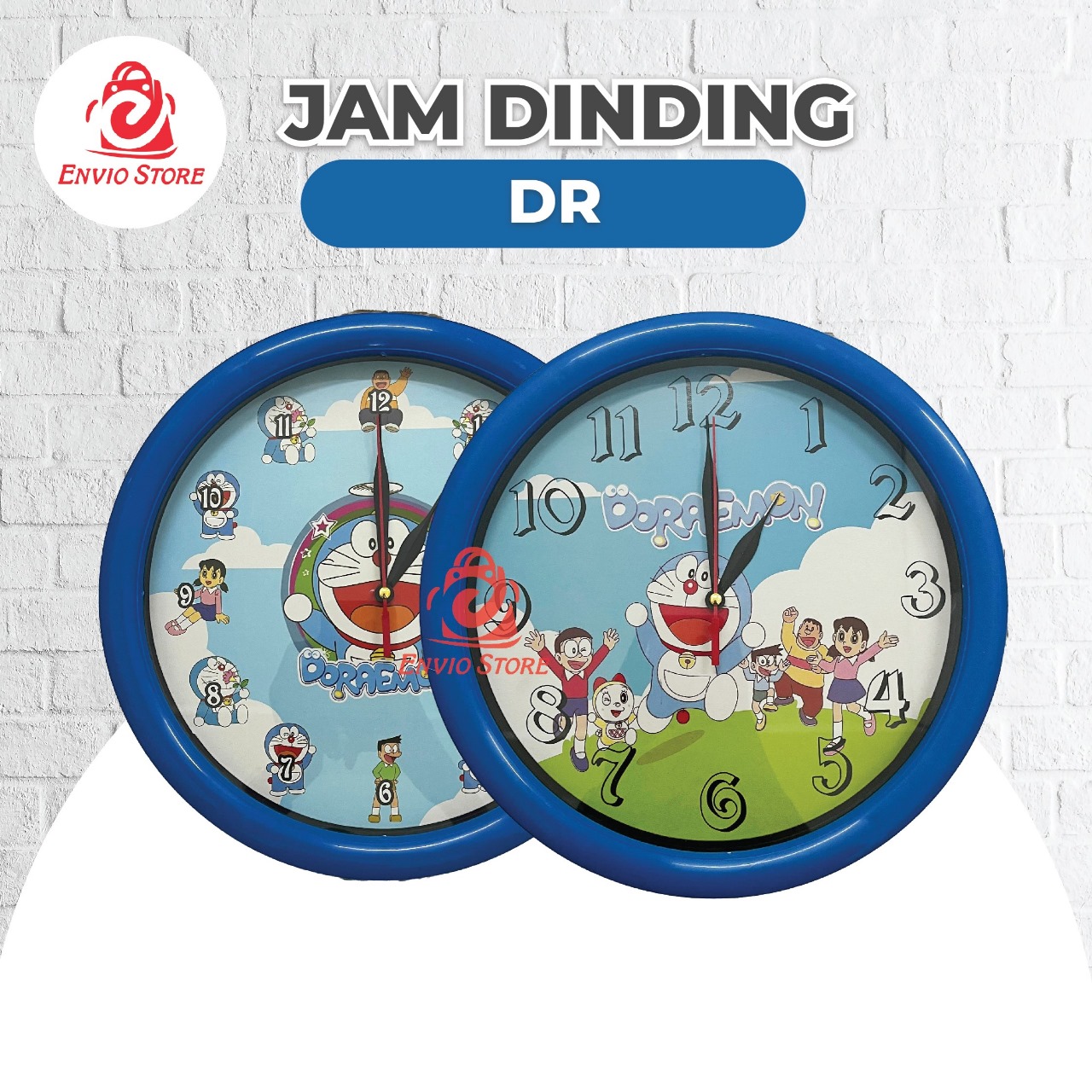 Jam Dinding Karakter 28cm - Doraemon (DR)