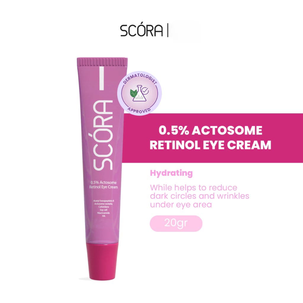 Scora 0.5% Actosome Retinol Eye Cream 20gr