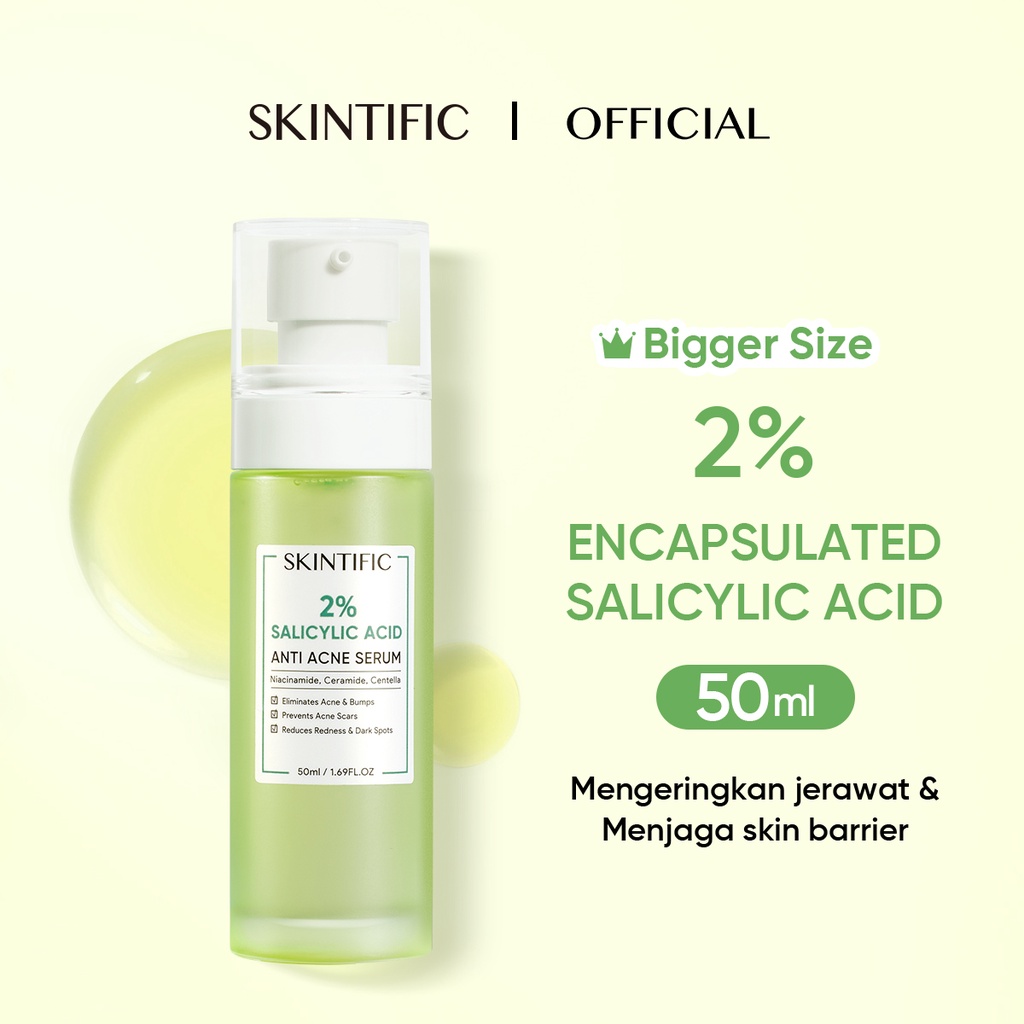 Skintific 2% Salicylic Acid Anti Acne Serum 50ml