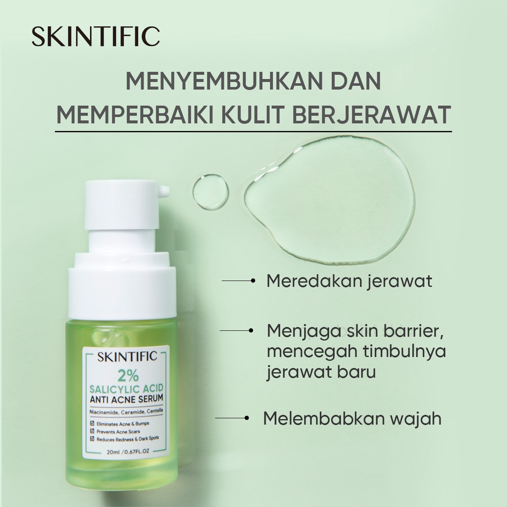 Skintific 2% Salicylic Acid Anti Acne Serum 50ml