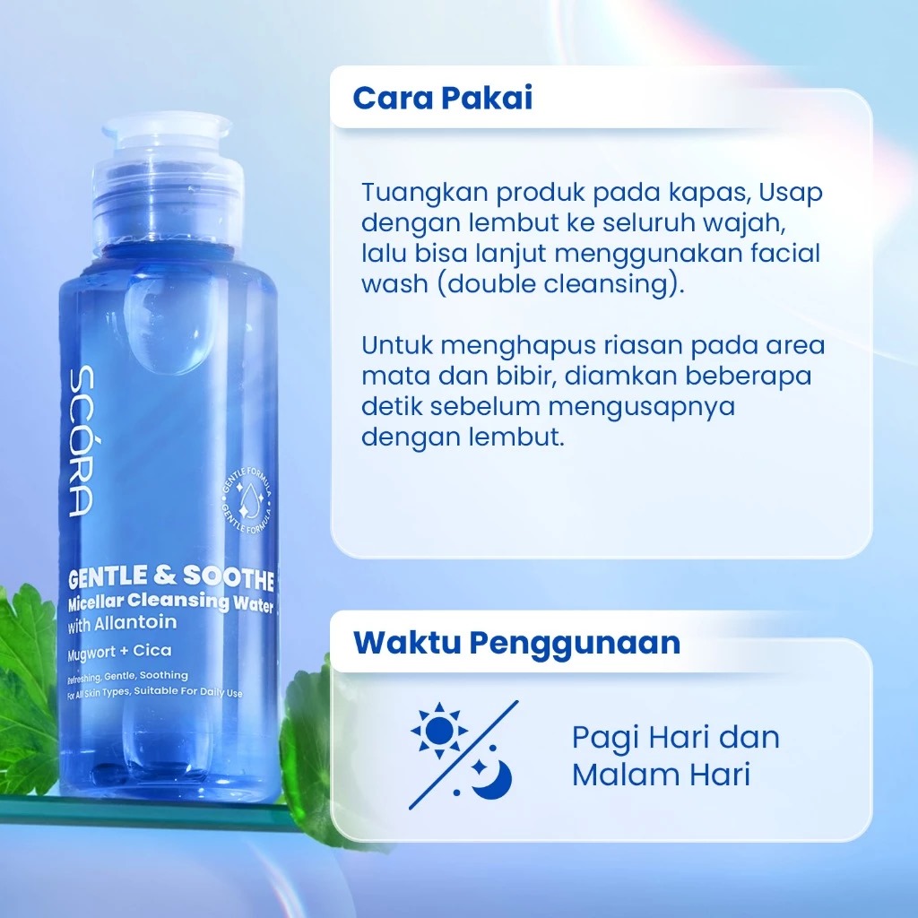 Scora Gentle & Soothe Micellar Cleansing Water 100ml