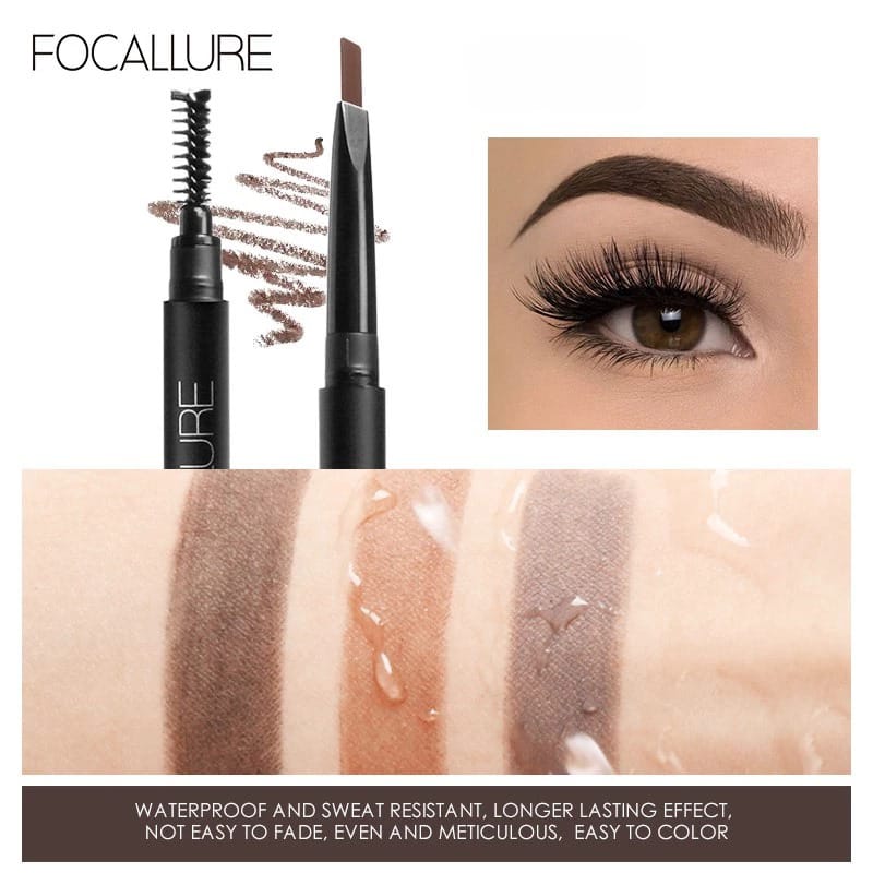 Focallure Auto Brows Pen (FA18) 0.25gr - 01 Dark Gray
