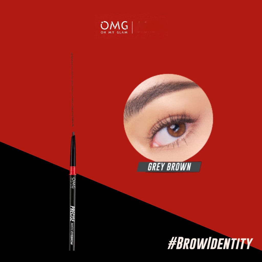 Oh My Glam Precise Matic Eyebrow (OMG) 0.07gr - 02 Grey Brown Oh My Glam Precise Matic Eyebrow (OMG) 0.07gr - 02 Grey Brown