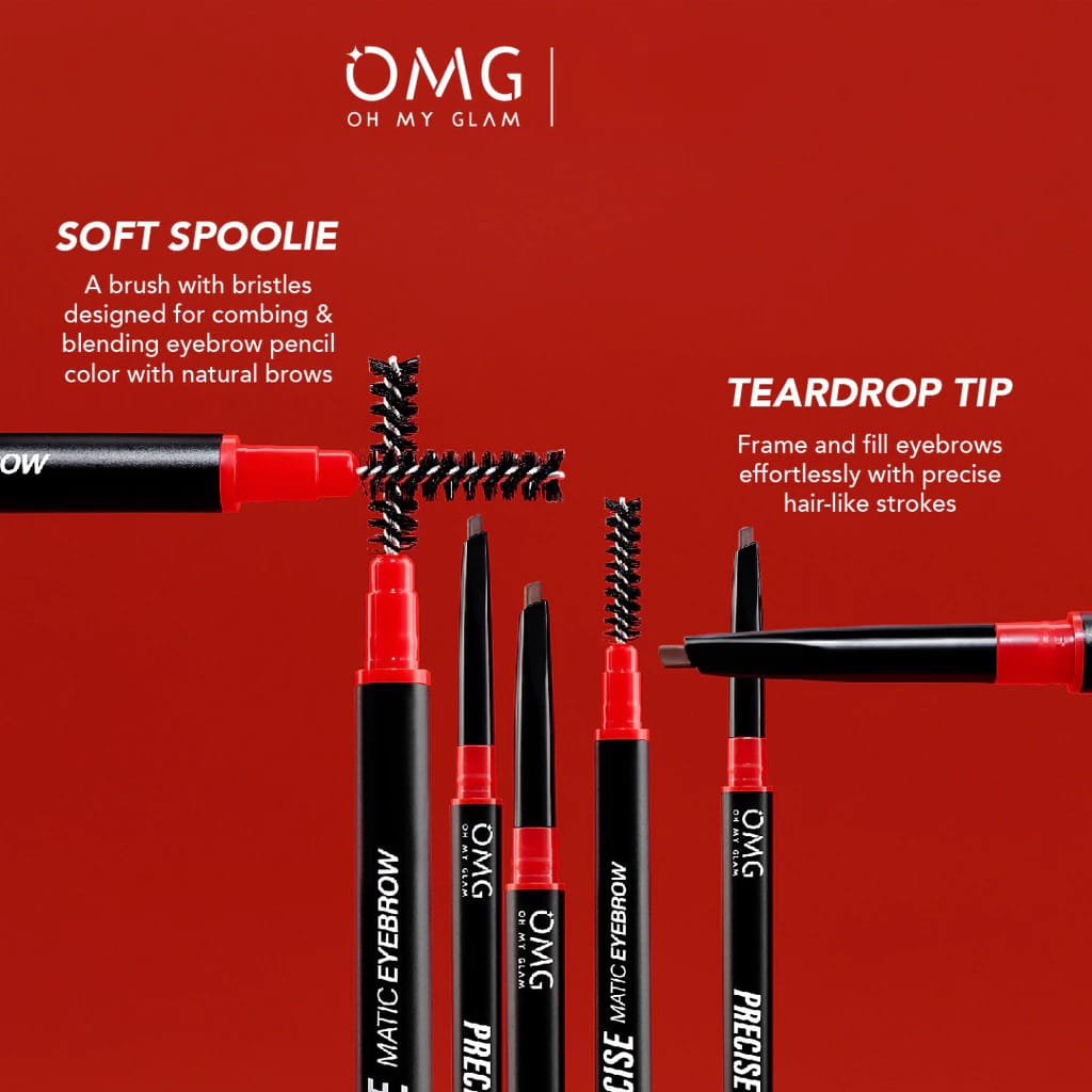 Oh My Glam Precise Matic Eyebrow (OMG) 0.07gr - 02 Grey Brown