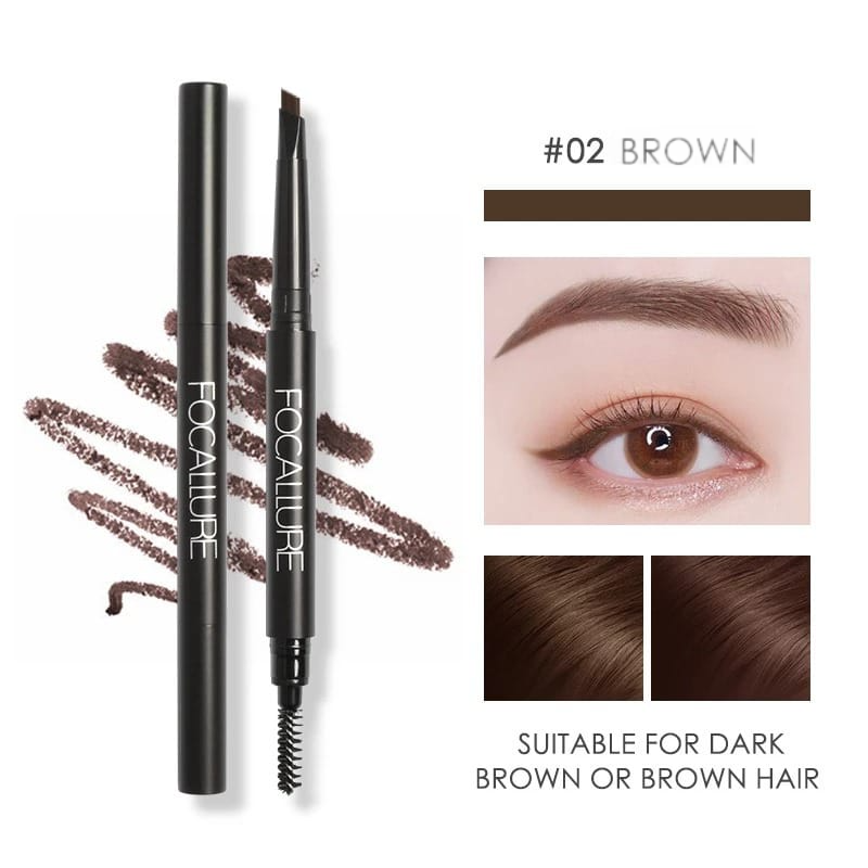 Focallure Auto Brows Pen (FA18) 0.25gr - 02 Brown
