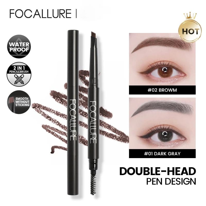 Focallure Auto Brows Pen (FA18) 0.25gr - 02 Brown