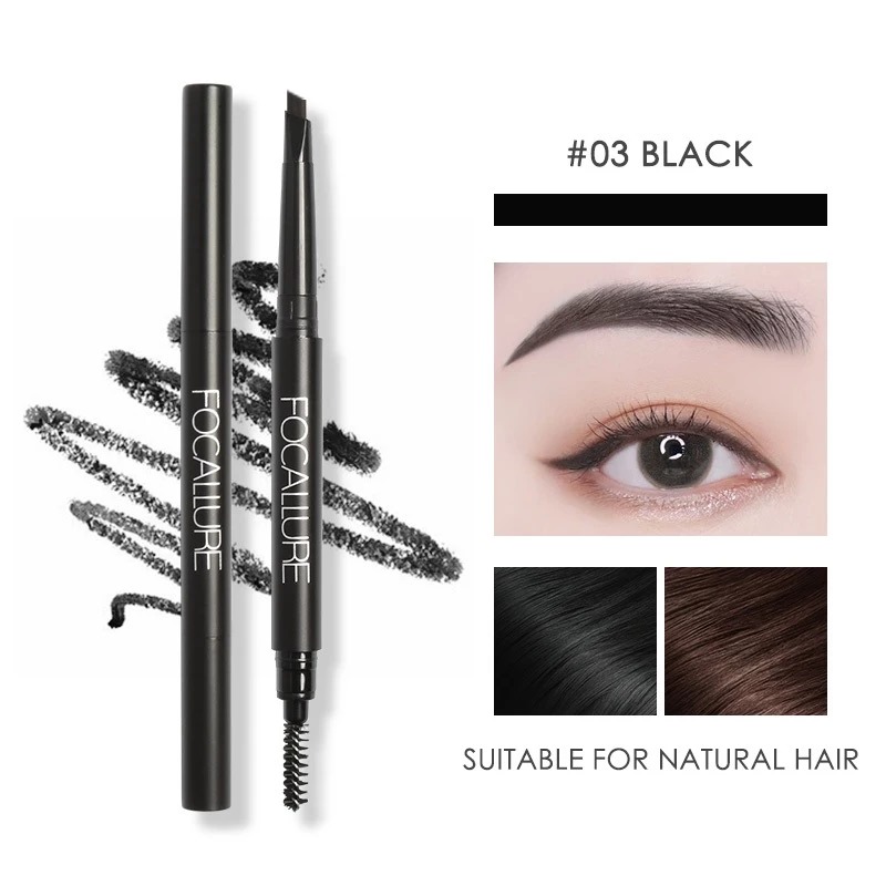 Focallure Auto Brows Pen (FA18) 0.25gr - 03 Black