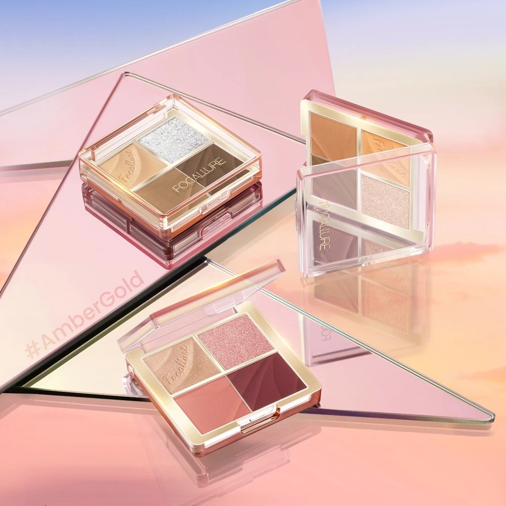 Focallure 4 Pan Eyeshadow Palette (FA314) 1.75gr - BR04 Caramel Amber Focallure 4 Pan Eyeshadow Palette (FA314) 1.75gr - BR04 Caramel Amber