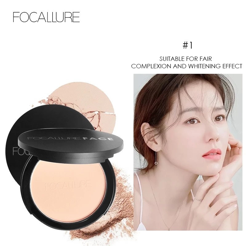 Focallure Face Pressed Powder (FA16) 8.4gr - 01 Ivory