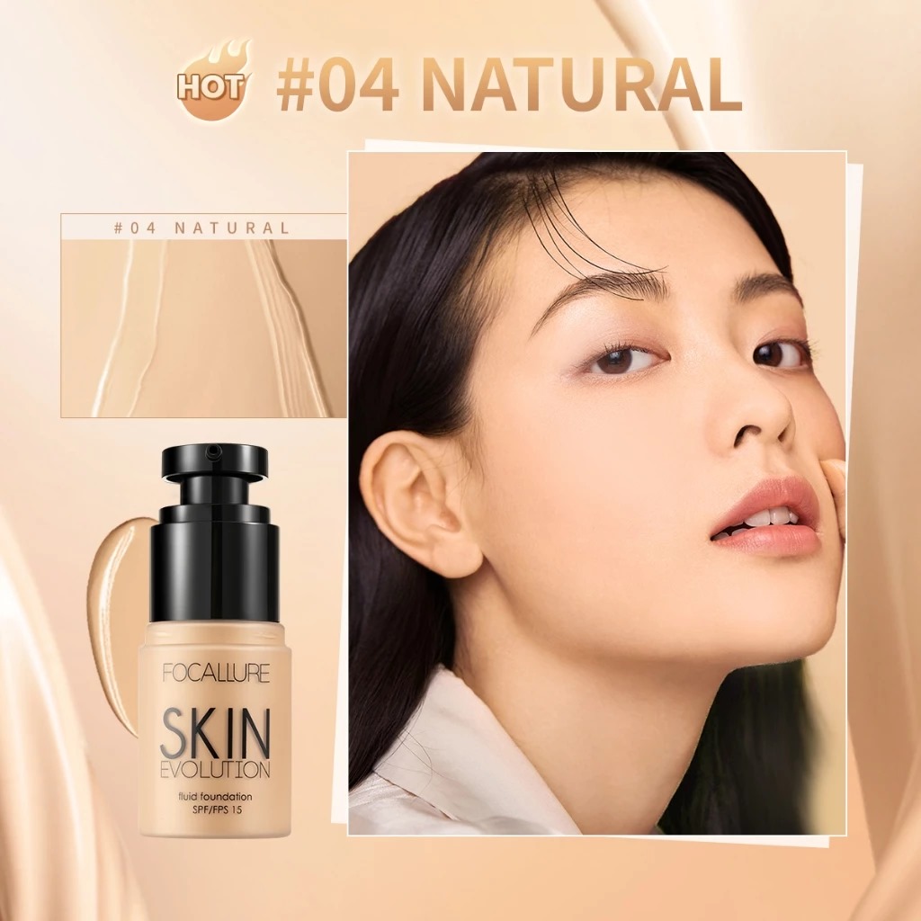 Focallure Face Fluid Foundation (FA30) 31gr - 04 Natural