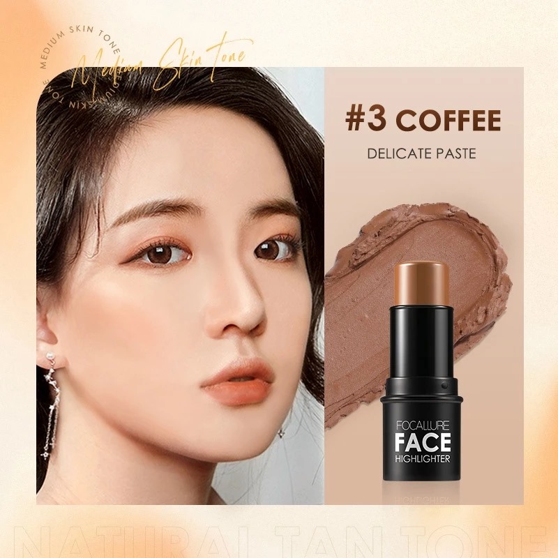 Focallure Face Highlighter & Contour Multi Stick (FA01) 6gr - 03 Coffee
