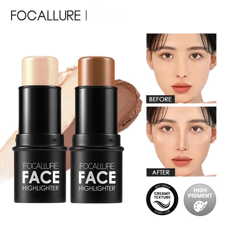 Focallure Face Highlighter & Contour Multi Stick (FA01) 6gr - 03 Coffee Focallure Face Highlighter & Contour Multi Stick (FA01) 6gr - 03 Coffee