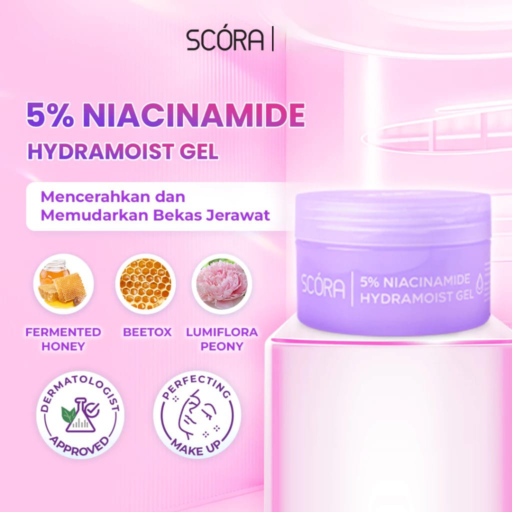 Scora 5% Niacinamide Hydramoist Gel 45ml
