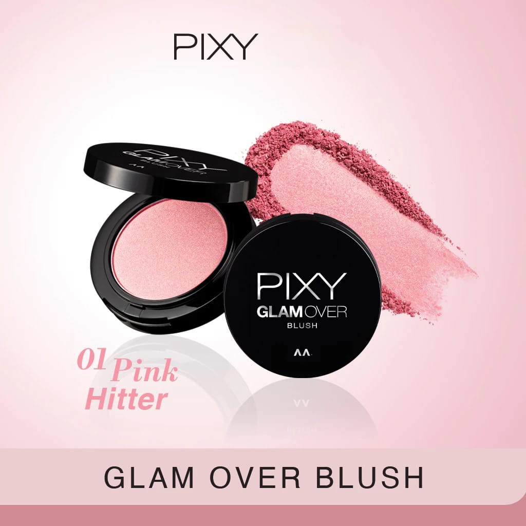 Pixy Glam Over Blush 4gr - 01 Pink Hitter