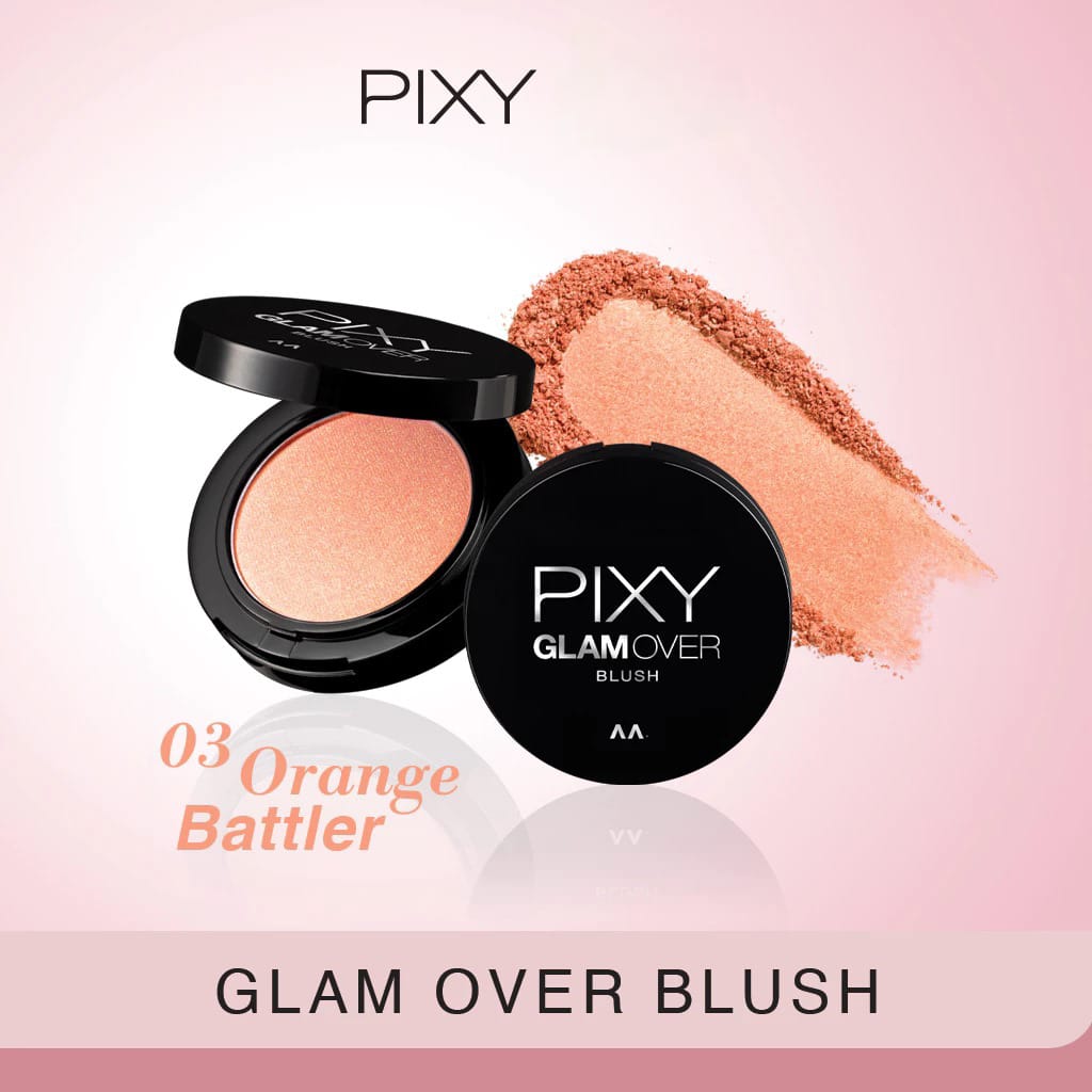 Pixy Glam Over Blush 4gr - 03 Orange Battler
