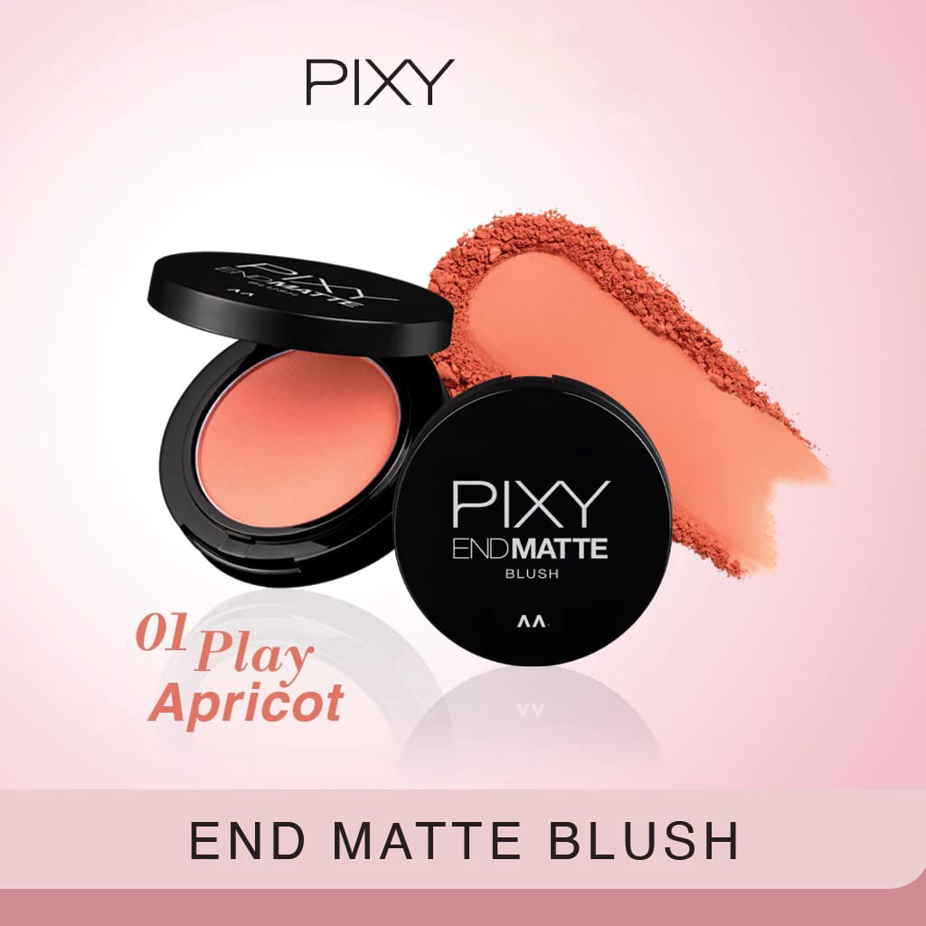 Pixy End Matte Blush 4gr - 01 Play Apricot