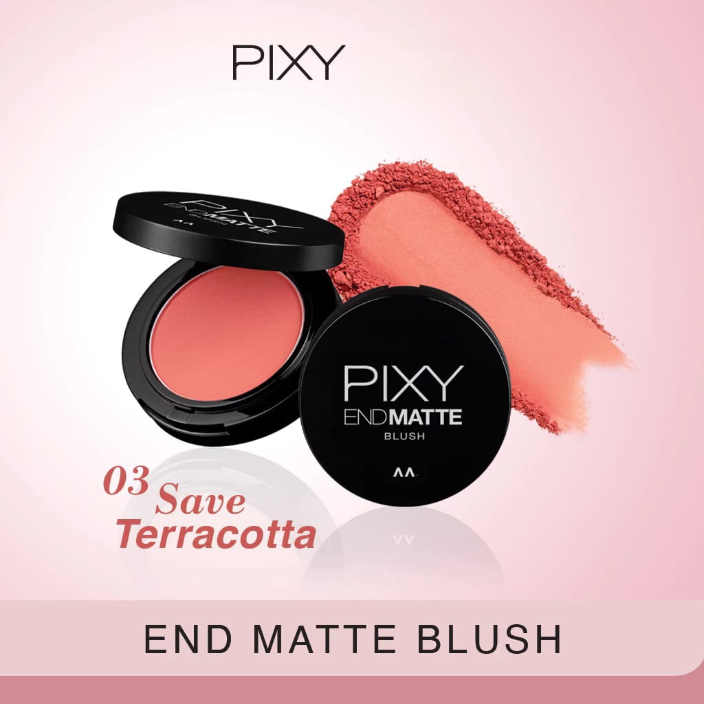Pixy End Matte Blush 4gr - 03 Save Terracotta