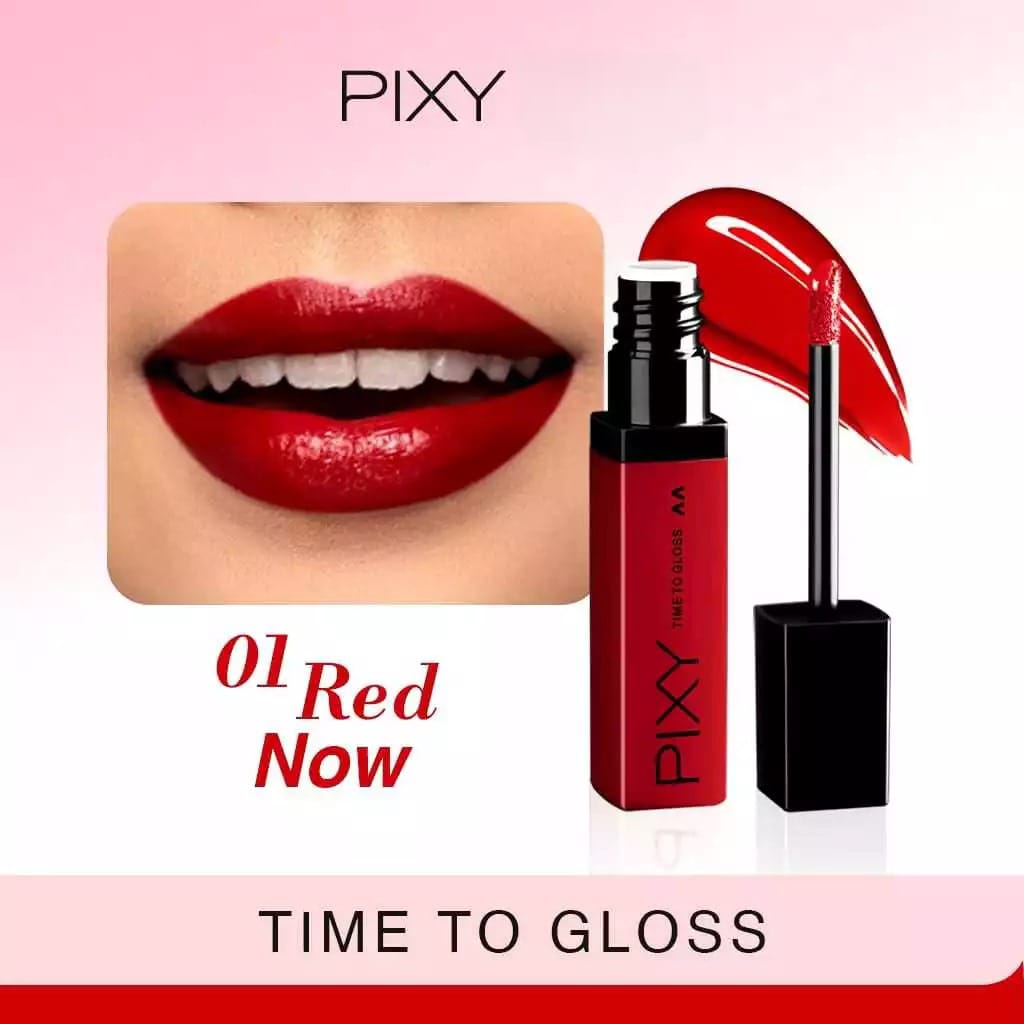 Pixy Time To Gloss 4gr - 01 Red Now