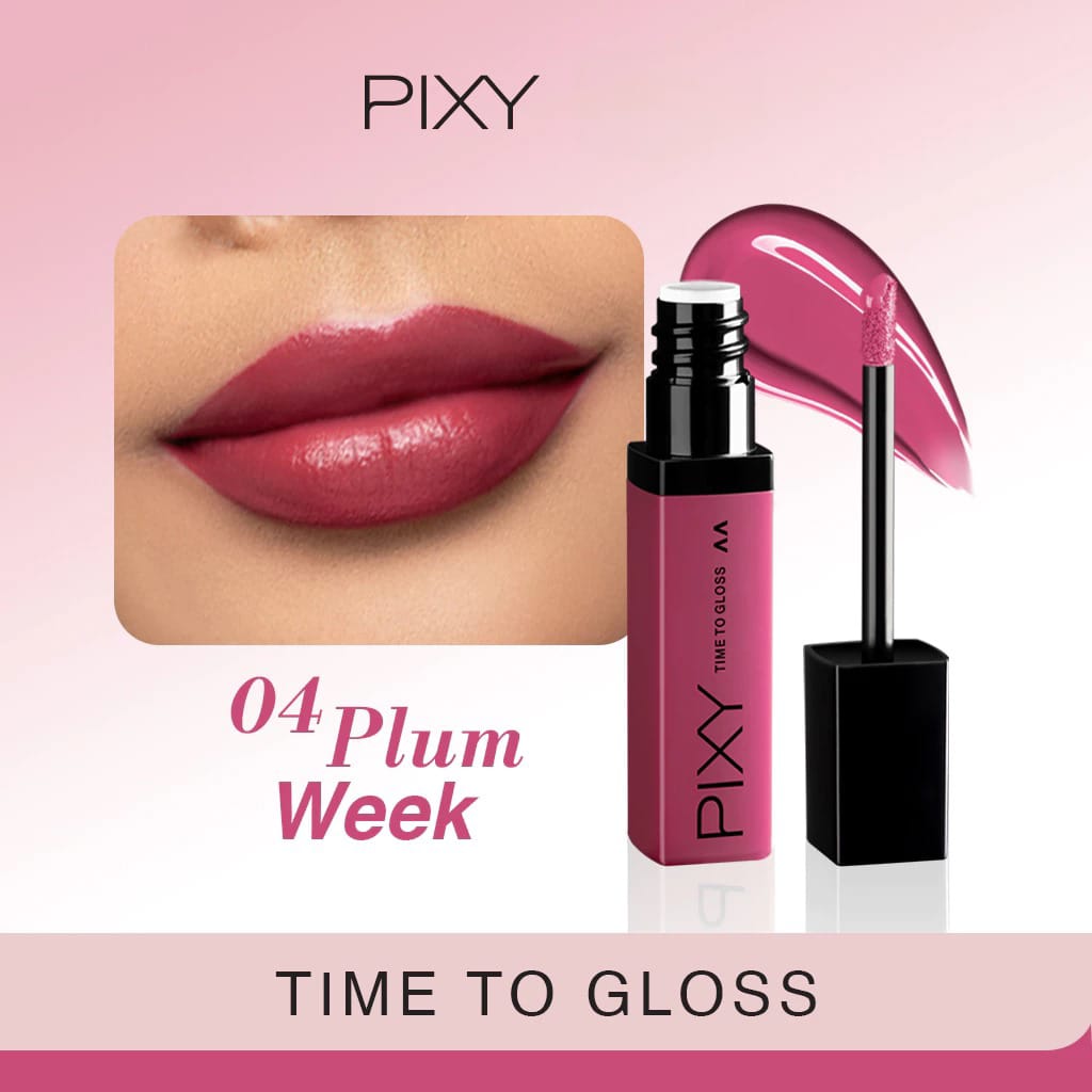 Pixy Time To Gloss 4gr - 04 Plum Week