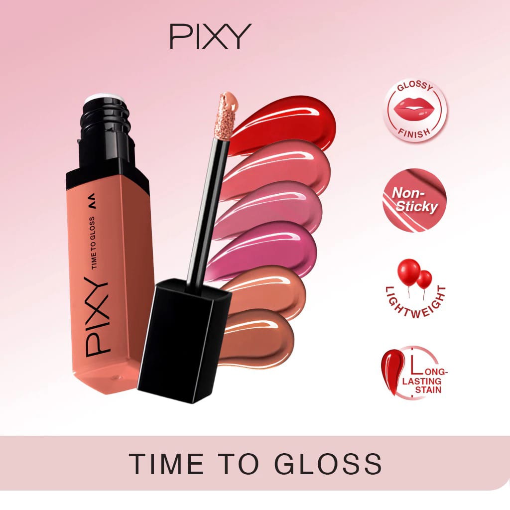 Pixy Time To Gloss 4gr - 05 Brick Year Pixy Time To Gloss 4gr - 05 Brick Year