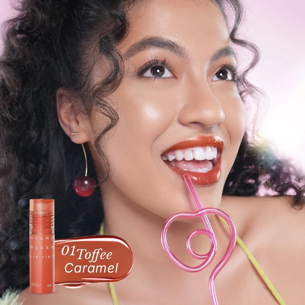 Pixy Hydra Glass Lip Tint 2.5ml - 01 Toffee Caramel Pixy Hydra Glass Lip Tint 2.5ml - 01 Toffee Caramel
