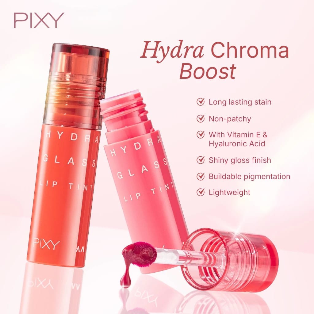 Pixy Hydra Glass Lip Tint 2.5ml - 07 Cherry Pie