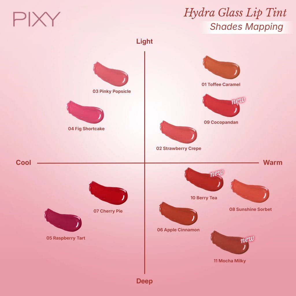 Pixy Hydra Glass Lip Tint 2.5ml - 07 Cherry Pie