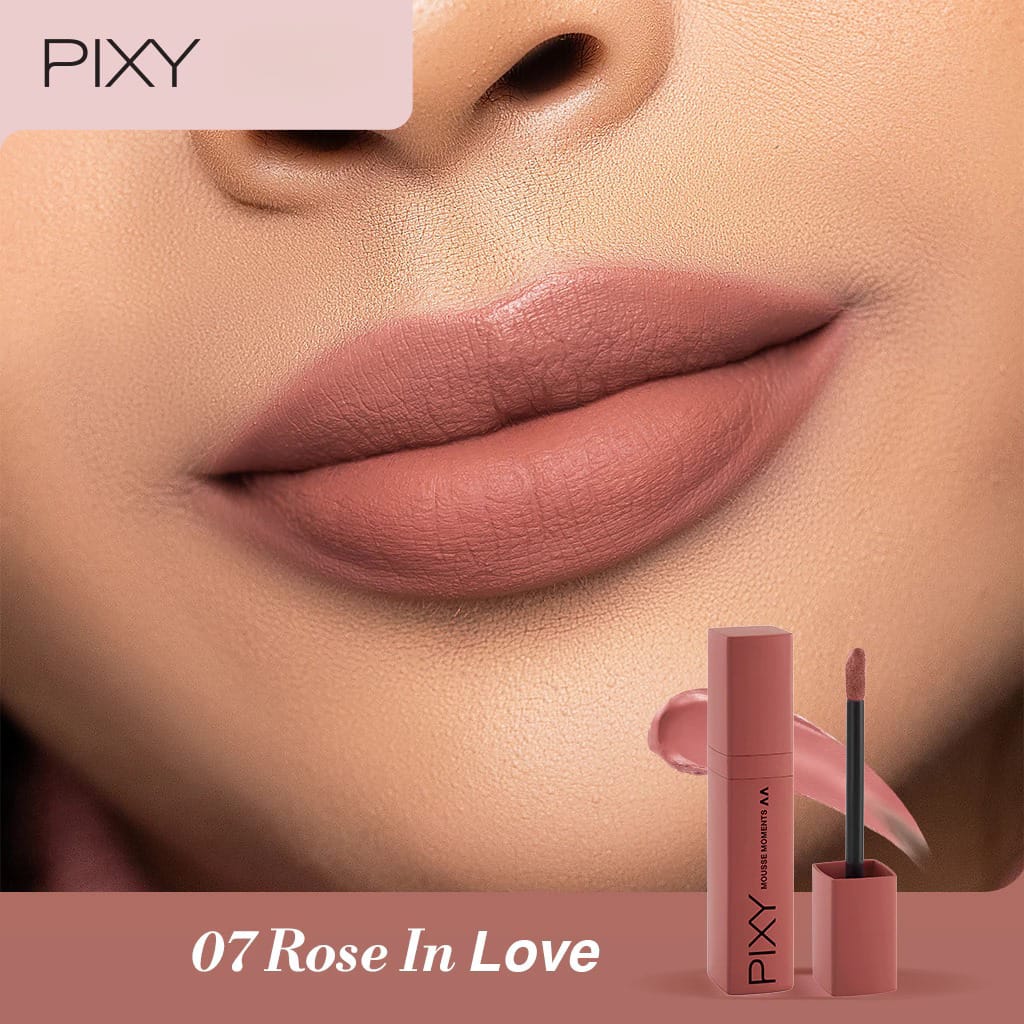 Pixy Mousse Moments Matte Lips - 07 Rose In Love
