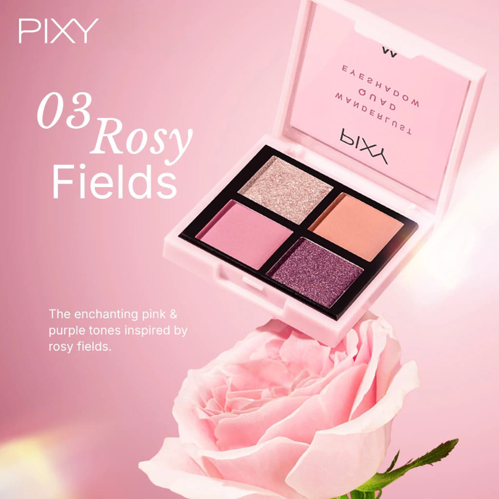 Pixy Wanderlust Quad Eyeshadow 5.5gr - 02 Twilight Woods