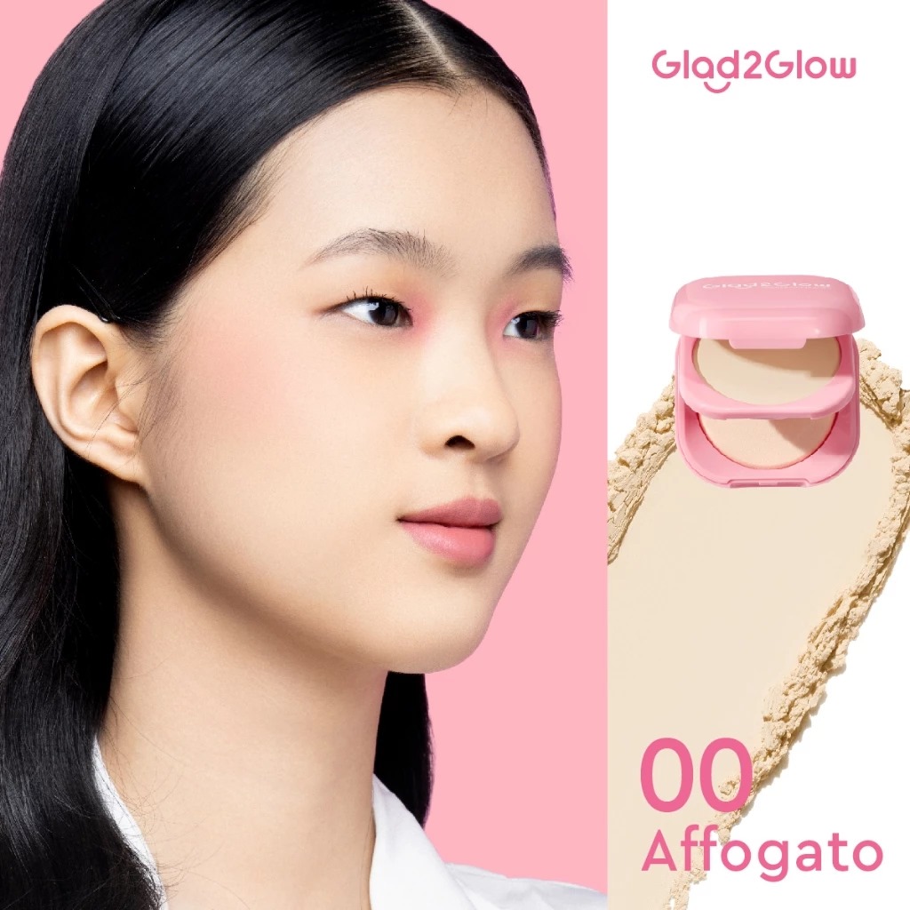 Glad 2 Glow Perfect Blurring Powder Foundation 8.5gr - 00 Affogato Glad 2 Glow Perfect Blurring Powder Foundation 8.5gr - 00 Affogato