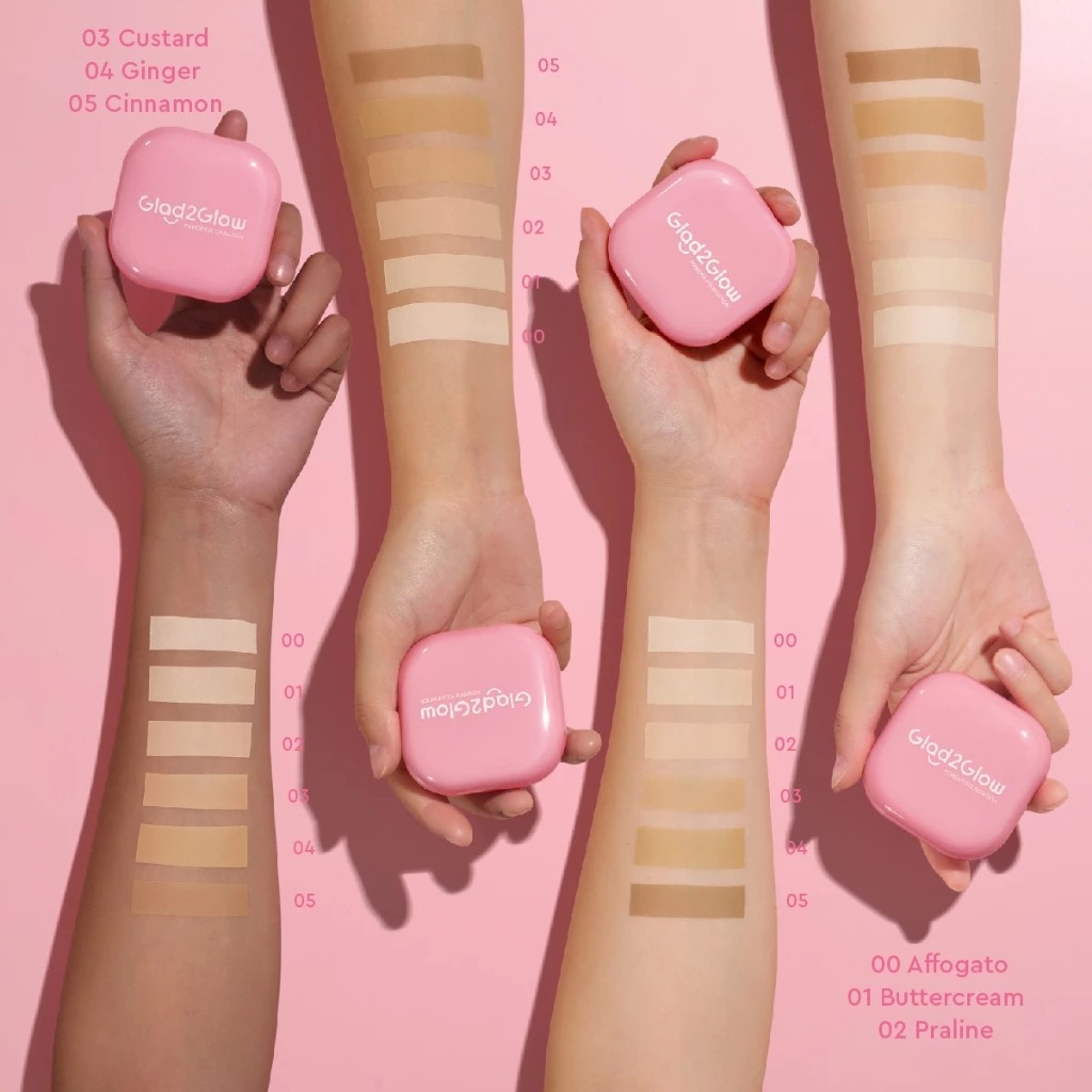 Glad 2 Glow Perfect Blurring Powder Foundation 8.5gr - 01 Butter Cream
