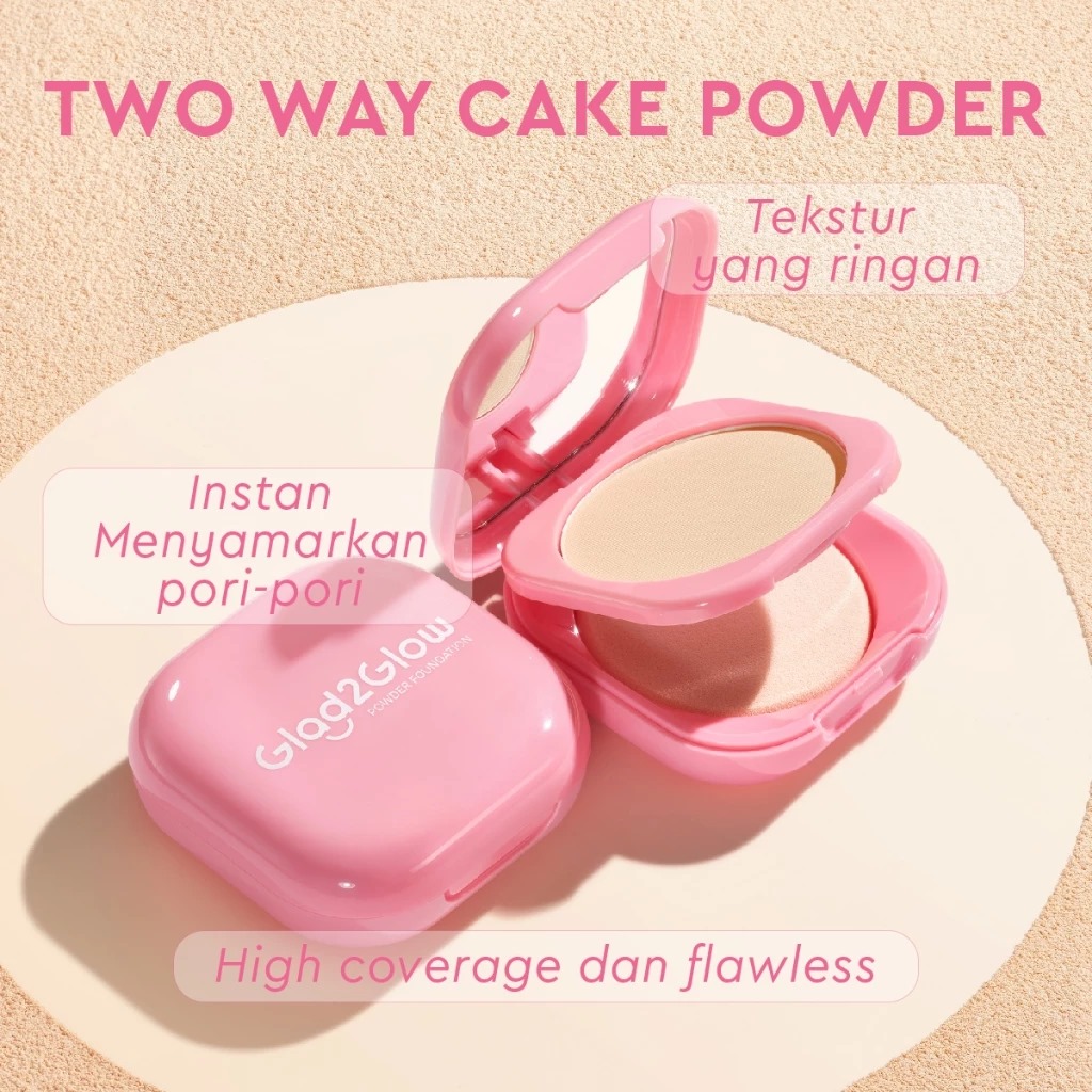 Glad 2 Glow Perfect Blurring Powder Foundation 8.5gr - 03 Custard Glad 2 Glow Perfect Blurring Powder Foundation 8.5gr - 03 Custard
