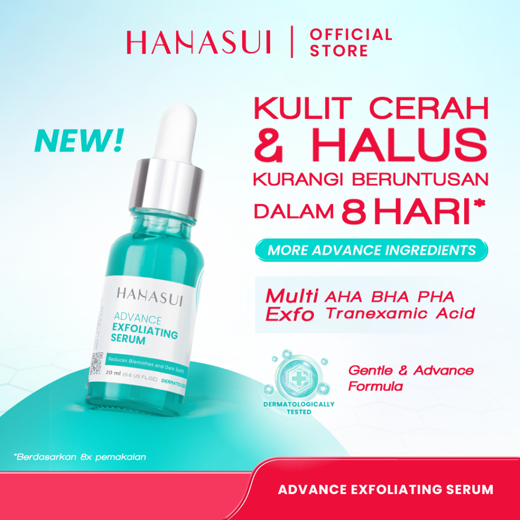 Hanasui Serum Advance Exfoliating Serum 20ml (Tosca) Hanasui Serum Advance Exfoliating Serum 20ml (Tosca)