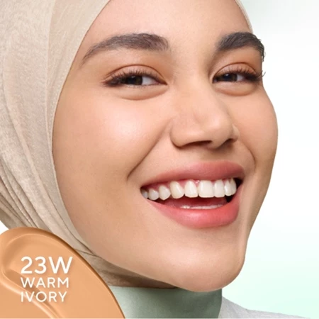 Wardah Colorfit 5D Blur Cloud Cushion SPF50 PA++++ 15gr - 23W Warm Ivory Wardah Colorfit 5D Blur Cloud Cushion SPF50 PA++++ 15gr - 23W Warm Ivory