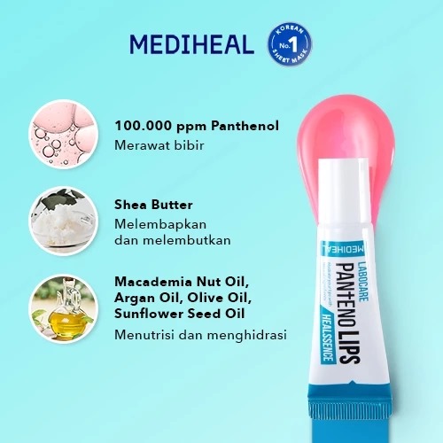 Mediheal Pantenolips Healssence (Lip Essence) 10ml Mediheal Pantenolips Healssence (Lip Essence) 10ml