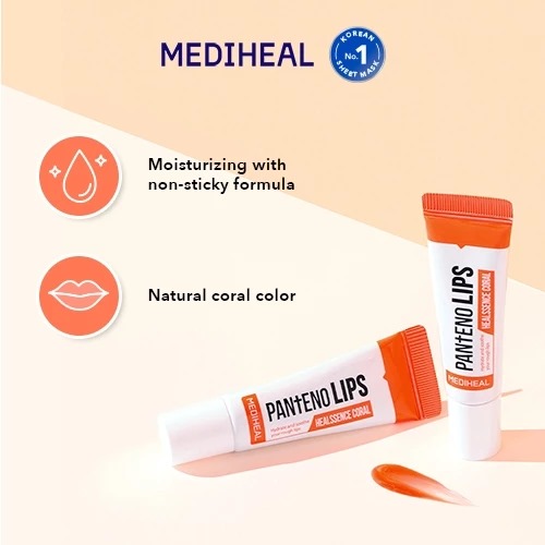 Mediheal Pantenolips Healssence (Lip Essence) 10ml - Coral