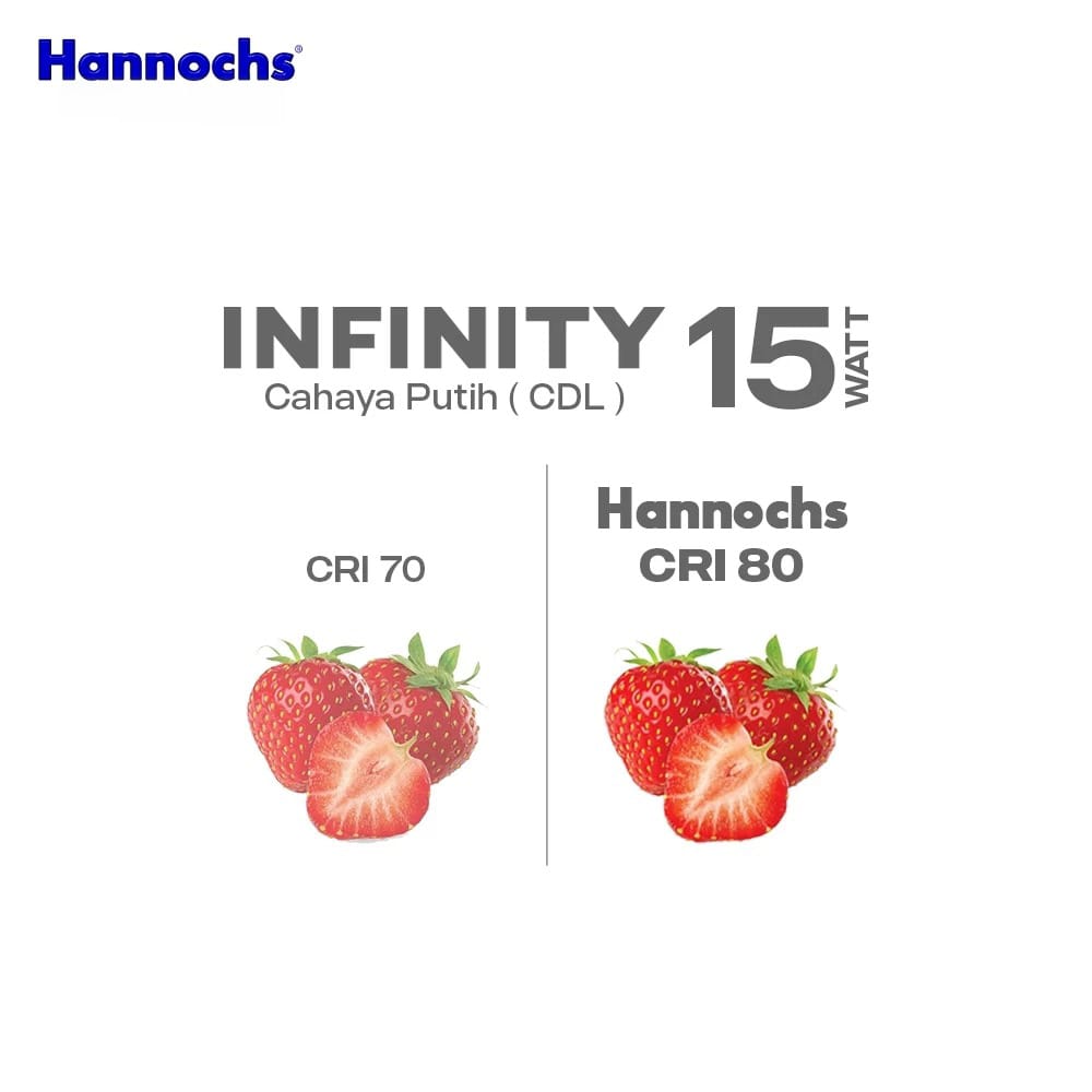 Hannochs Infinity Bohlam LED - 15Watt (15W) CDL Hannochs Infinity Bohlam LED - 15Watt (15W) CDL