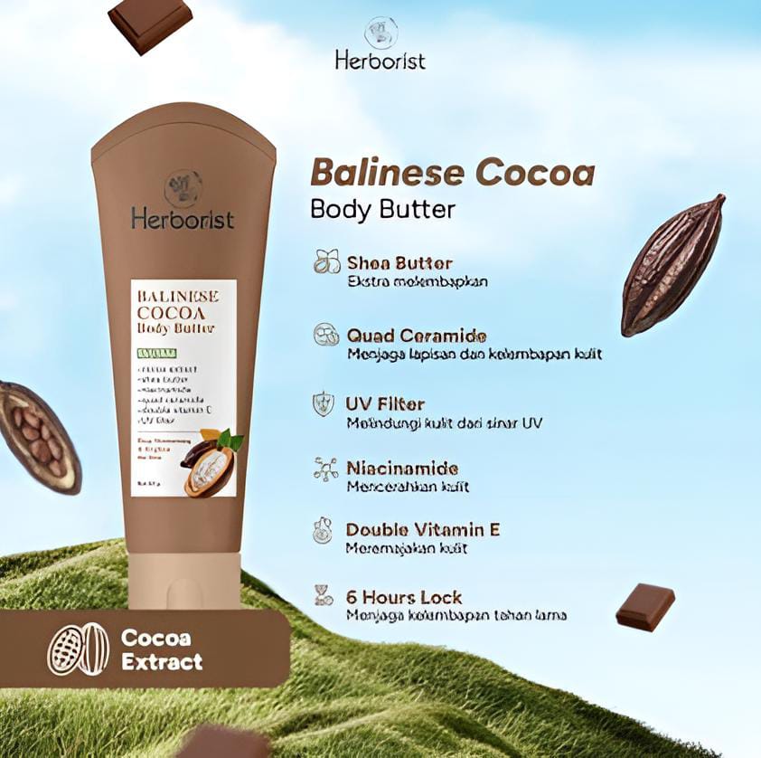 Herborist Body Butter 80gr - Balinese Cococa