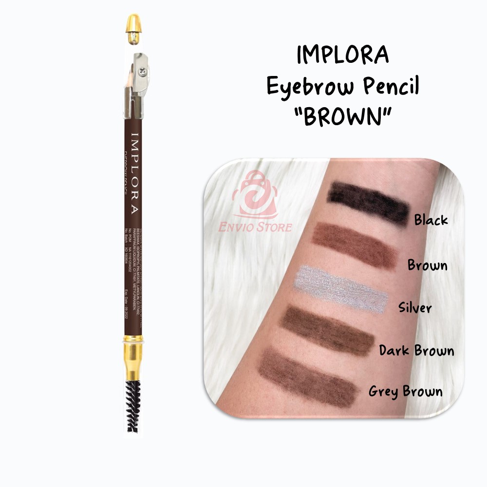 Implora Pensil Alis BROWN - Eyebrow Pencil Implora Pensil Alis BROWN - Eyebrow Pencil