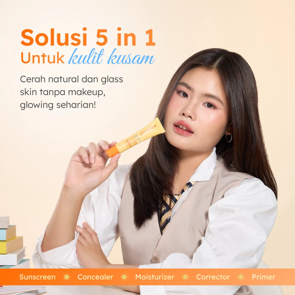 Gloow&be Glass Skin Tinted Sunscreen SPF30 PA+++ 20ml