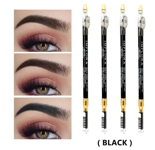 Implora Pensil Alis HITAM - Eyebrow Pencil Implora Pensil Alis HITAM - Eyebrow Pencil