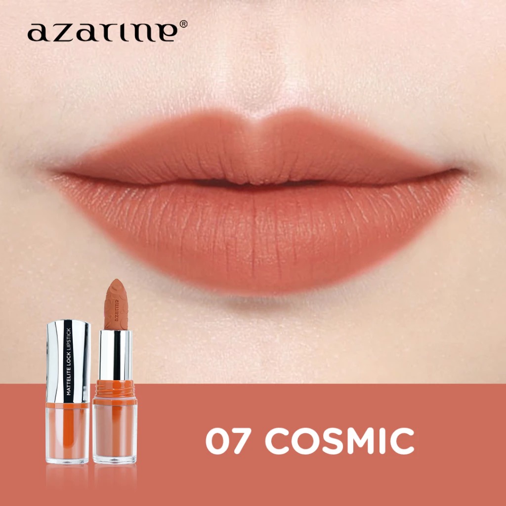 Azarine Mattelite Lock Lipstick 4gr - 07 Cosmic Azarine Mattelite Lock Lipstick 4gr - 07 Cosmic